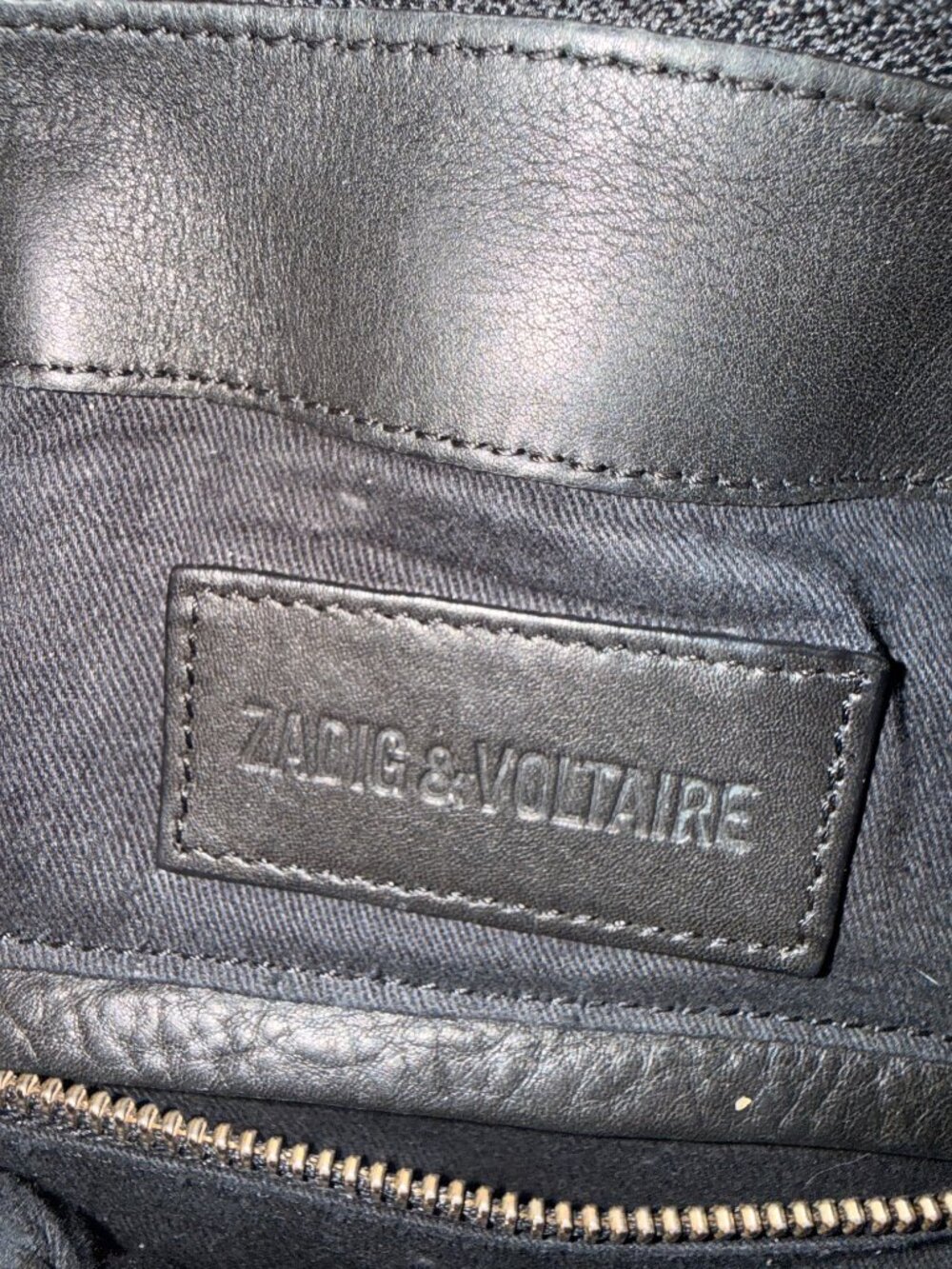 Vintage Leather Zadig & Voltaire Small Bag - Picture 2 of 3